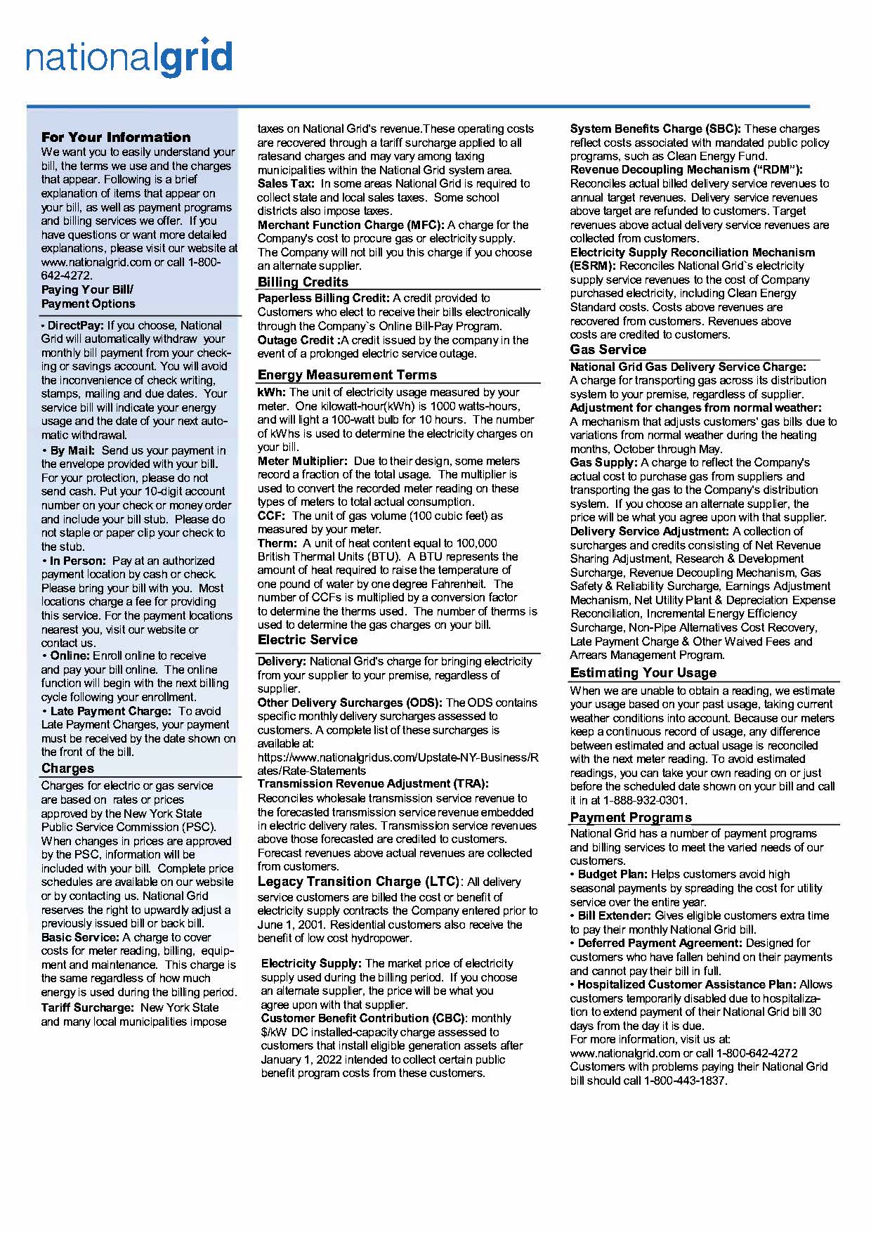 Basic Electric Bill - Page 4